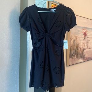 Cute mini romper with cutouts